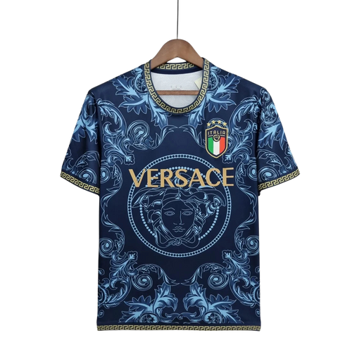 Maillot Italie X Versace Bleu