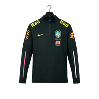 Pull Zip Brésil Seleção Black 1