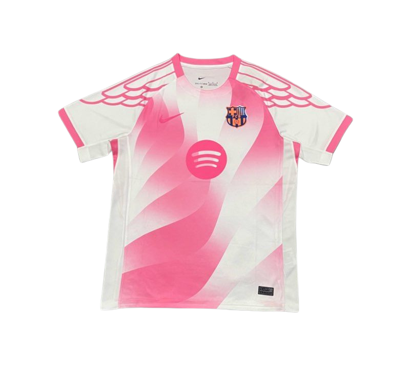 Maillot FC Barcelone Concept Rose et Blanc