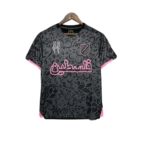 Maillot Palestine Speciale rose et noir