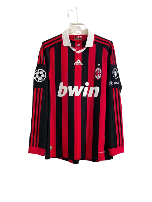 Maillot AC Milan Rétro 2009 Manches Longues