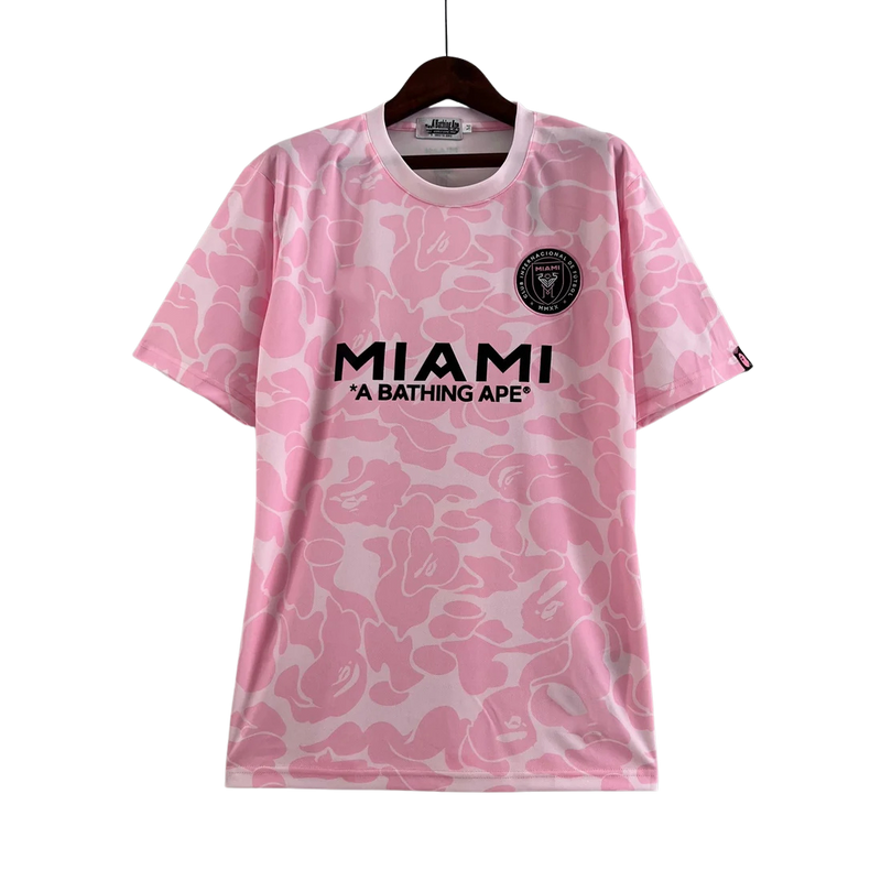 Maillot Inter Miami X Bape Rose