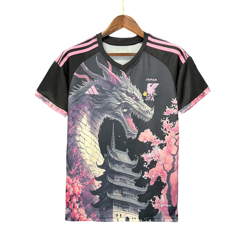 Maillot Japon Dragon Rose
