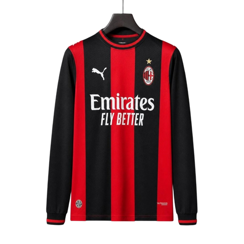 Maillot AC Milan Domicile 26/27 Manches Longues