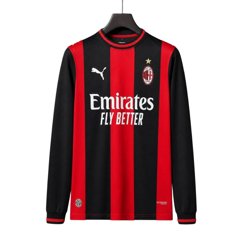 Maillot AC Milan Domicile 26/27 Manches Longues