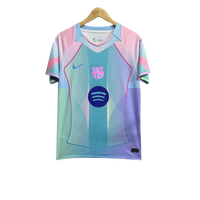 Maillot FC Barcelone Concept Bleu et Rose 1