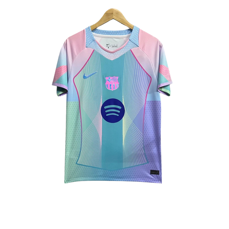 Maillot FC Barcelone Concept Bleu et Rose