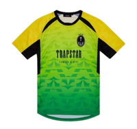 Maillot Trapstar Wave Jaune et Vert 1