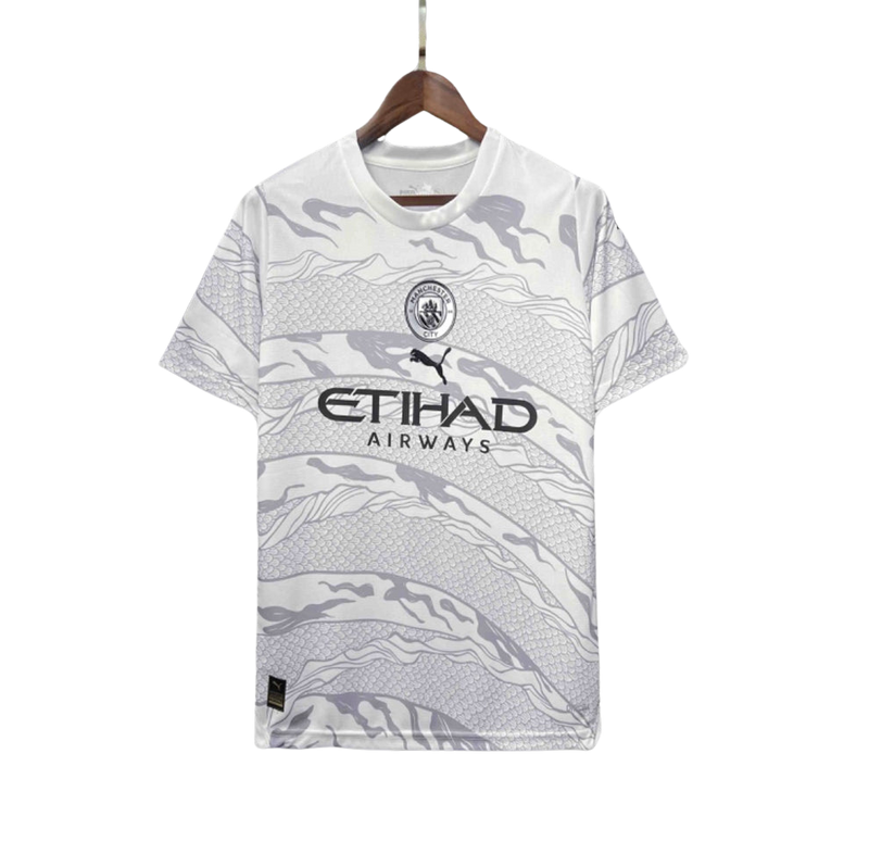 Maillot Manchester City White Dragon