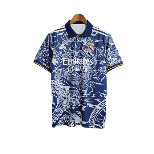 Maillot Real Madrid Dragon Bleu