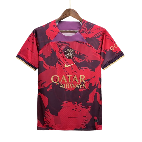 Maillot PSG Concept Red Gold