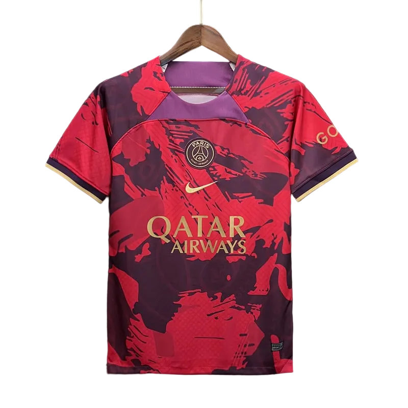 Maillot PSG Concept Red Gold