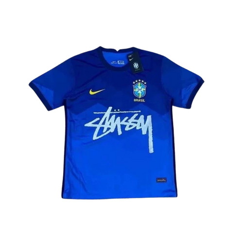 Maillot Brésil X Stussy Bleu