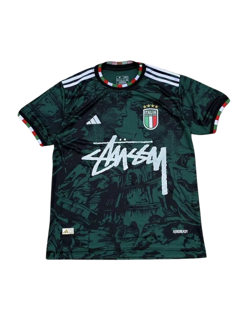 Maillot Italie X Stussy Verde