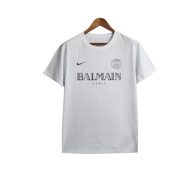 Maillot PSG X Balmain Blanc