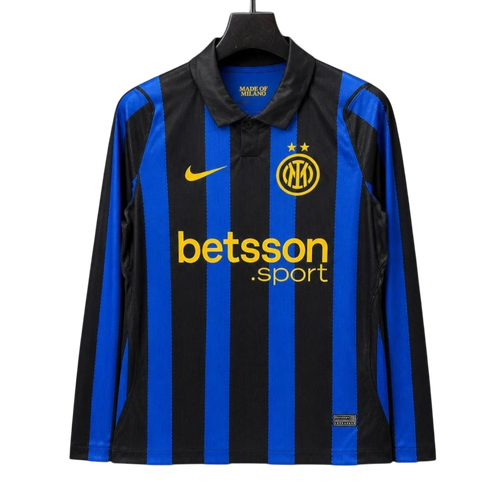 Maillot Inter Milan Domicile 26/27 Manches Longues