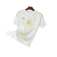 Maillot Algérie Extérieur 2025 Blanc et Or 1
