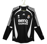 Maillot Real Madrid Extérieur Rétro 2006/2007 Manches Longues 1