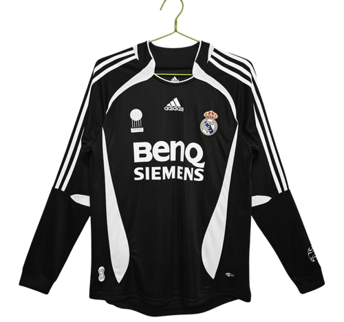 Maillot Real Madrid Extérieur Rétro 2006/2007 Manches Longues