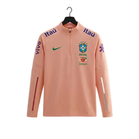 Pull Zip Brésil Seleção Pink 1